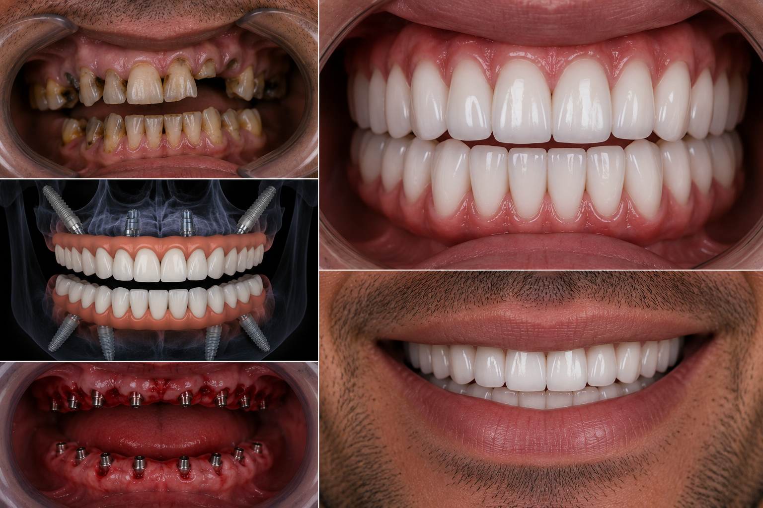 Full Mouth Rehabilitation in Dubai